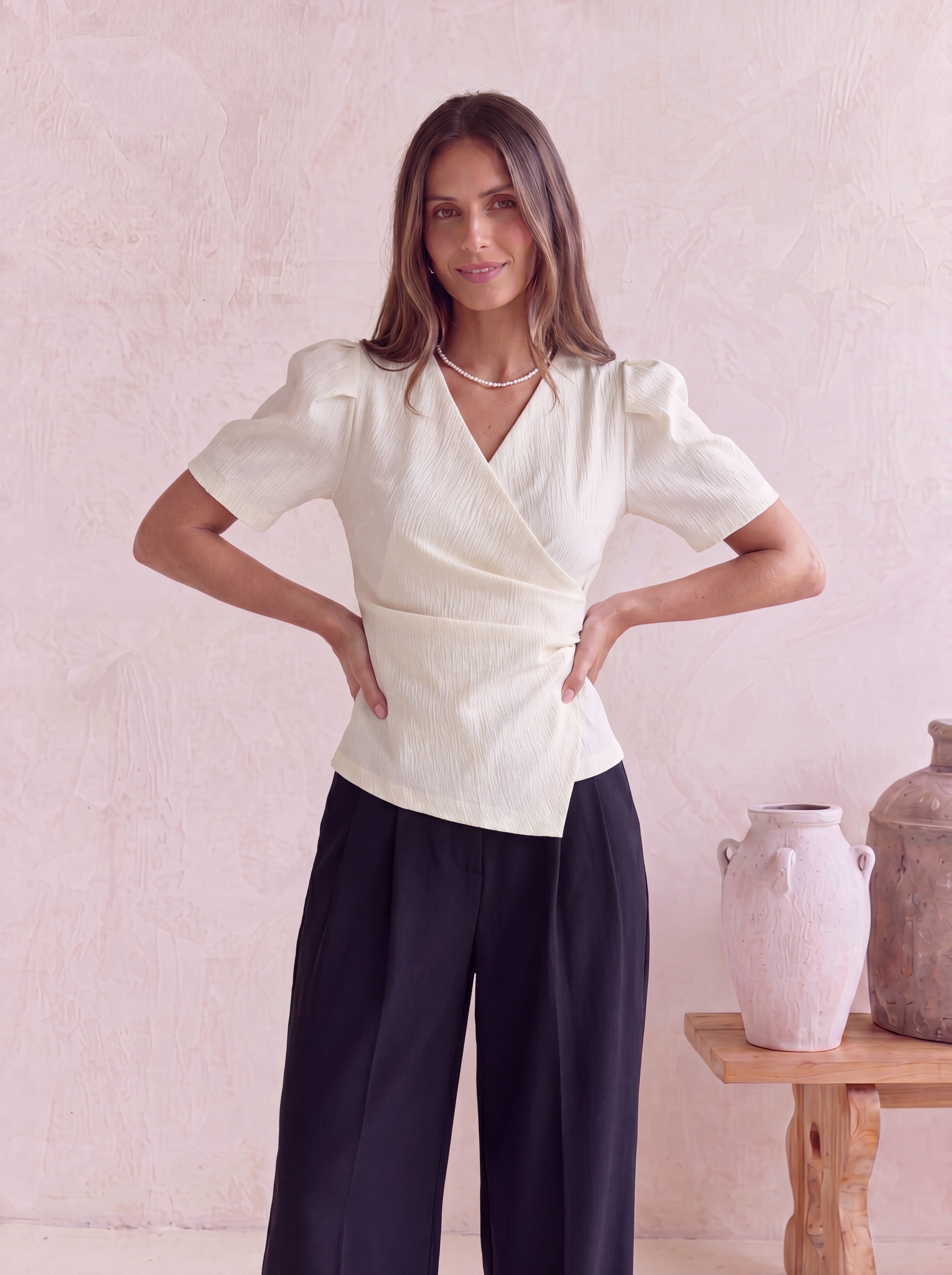 Blusa Cruzada